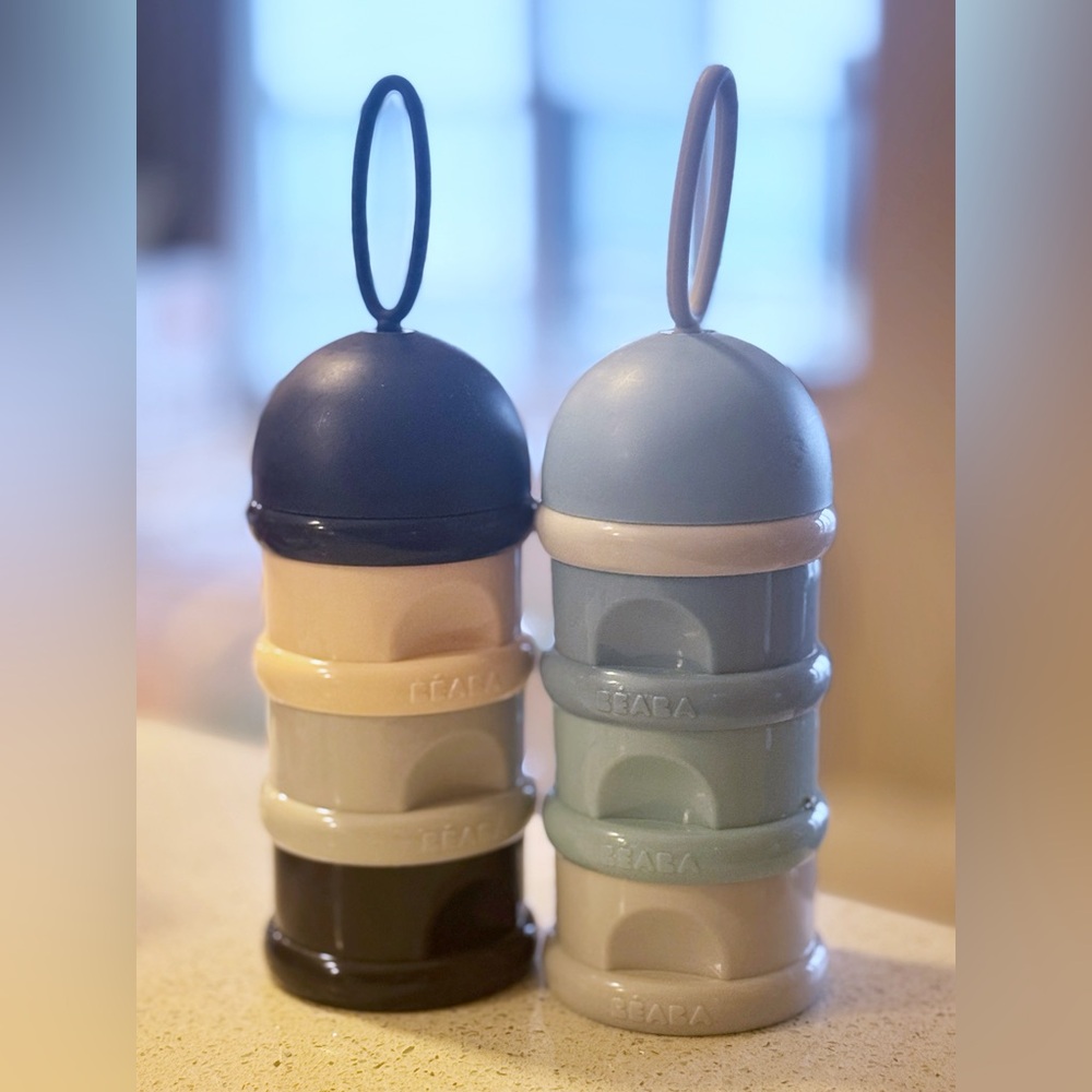 Beaba Stackable Snack Containers x2